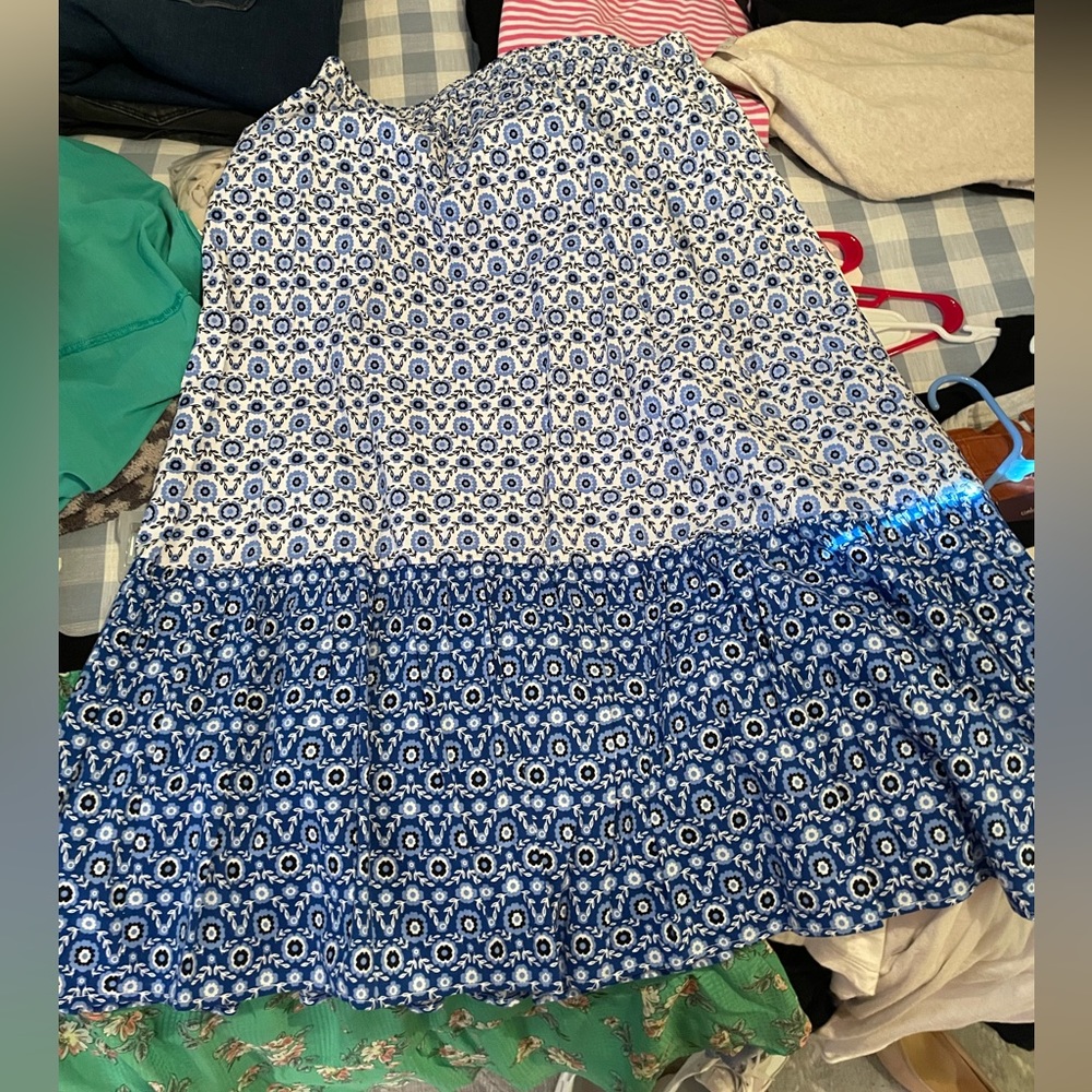 LOFT floral maxi skirt. Brand new.
